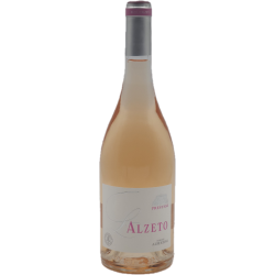 Photographie d'une bouteille de vin rosé Alzeto Prestige 2023 Aop Ajaccio Rose 75cl Crd