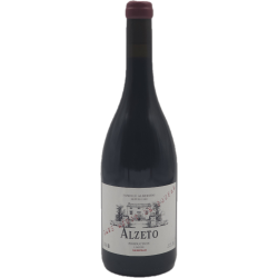 Photographie d'une bouteille de vin rouge Alzeto Sans Ajout De Soufre 2023 Vdf Corse Rge 75cl Crd