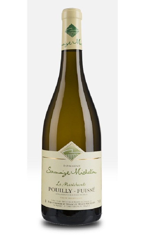 Photographie d'une bouteille de vin blanc Saumaize-Michelin Marechaude 2021 Pouilly Blc 75cl Crd