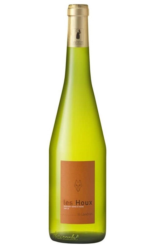 Photographie d'une bouteille de vin blanc Landron Les Houx 2021 Muscadet Blc 75cl Crd