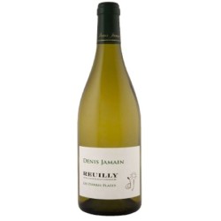 Photographie d'une bouteille de vin blanc Reuilly Jamain Pierres Plates 2021 Reuilly Blc 75cl Crd