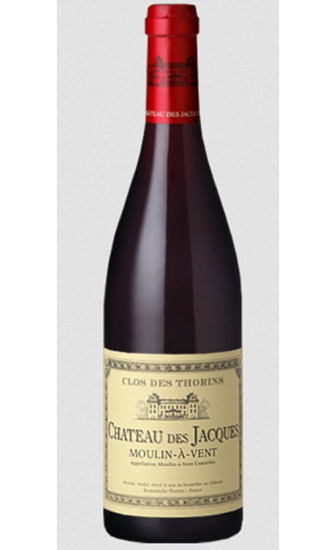 Photographie d'une bouteille de vin rouge Jadot Cht Des Jacques Clos Thorins 2020 Mav Rge 75cl Crd