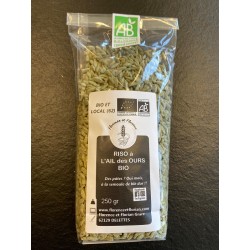 LES SAVEURS DU MOULIN "RISO AIL DES OURS" BIO 250GR