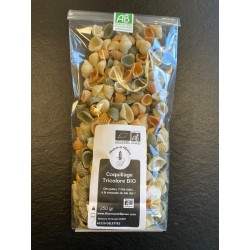 LES SAVEURS DU MOULIN "COQUILLAGE TRICOLORE" BIO 250GR