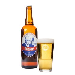 BRASSERIES MOTTE-CORDONNIER "LA RENÉ" BLONDE