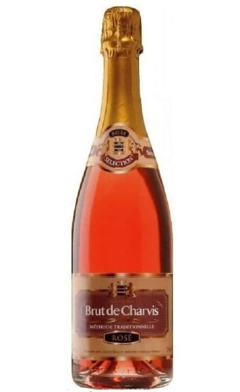 BAILLY LAPIERRE BRUT DE CHARVIS ROSE METHODE TRADITIONNELLE BRUT