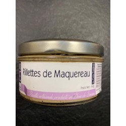 AU COIN GOUTEUX - RILLETTES DE MAQUEREAUX 140G