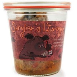 MAISON TEYSSIER TERRINE SANGLIER A L'IVROGNE 200G (RECETTE DE STEPHANE REYNAUD)