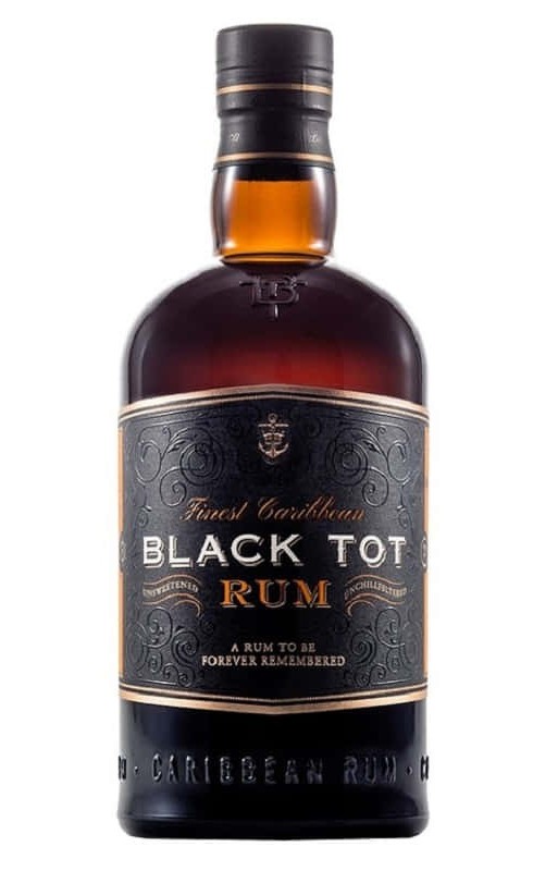 RHUM BLACK TOT FINEST CARIBBEAN RHUM BLACK TOT FINEST CARIBBEAN
