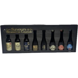 COFFRET LES SAVEURS DE LA BRASSERIE GOUDALE - 8 BOUTEILLES 33 CL