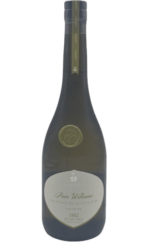 JOSEPH CARTRON - EAU DE VIE POIRE WILLIAMS DES MONTS DE LA CÔTE D'OR JOSEPH CARTRON - EAU DE VIE POIRE WILLIAMS DES MONTS DE LA CÔTE D'OR