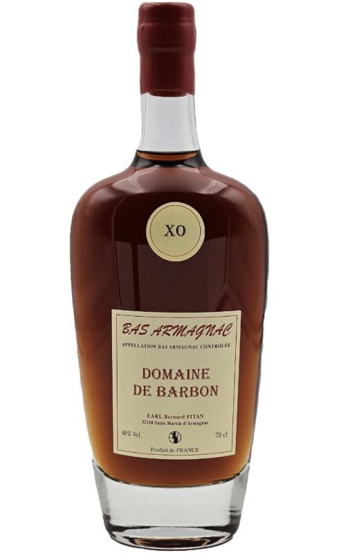 DOMAINE DE BARBON BAS-ARMAGNAC XO DOMAINE DE BARBON BAS-ARMAGNAC XO