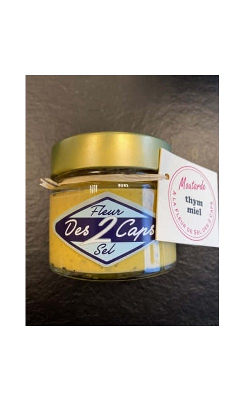 FLEUR DES 2 CAPS MOUTARDE THYM MIEL FLEUR DES 2 CAPS MOUTARDE THYM MIEL