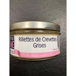 AU COIN GOUTEUX - RILLETTES DE CREVETTES GRISES 140G