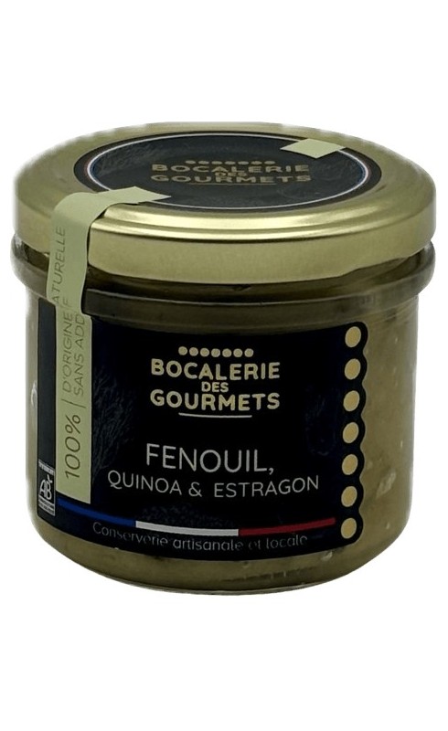 BOCALERIE DES GOURMETS FENOUIL QUINOA ESTRAGON