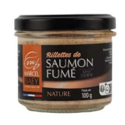 MARCEL BAEY RILLETTES DE SAUMON FUME NATURE 100G