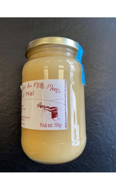 LE RUCHER DES MILLE MONTS MIEL D'ETE 500G LE RUCHER DES MILLE MONTS MIEL D'ETE 500G