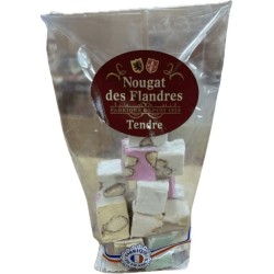 MAISON CHUQUES "NOUGAT DES FLANDRES PANACHE TENDRE" 125G