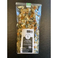 LES SAVEURS DU MOULIN "COQUILLAGE TRICOLORE" BIO 250GR