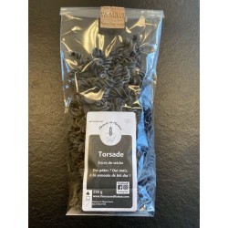 LES SAVEURS DU MOULIN "TORSADE ENCRE DE SEICHE" BIO 250GR