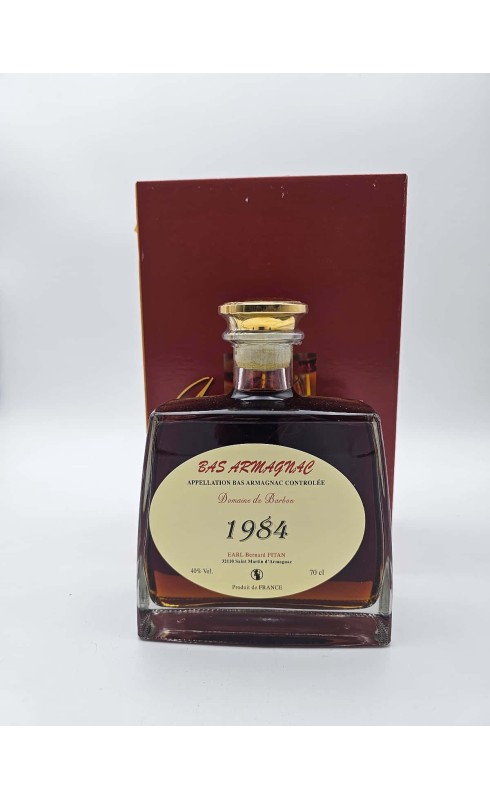 DOMAINE DE BARBON BAS - ARMAGNAC 1984