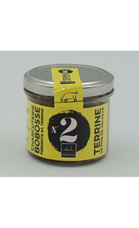 BOBOSSE VERRINE N2 FOIE DE VOLAILLE 90G