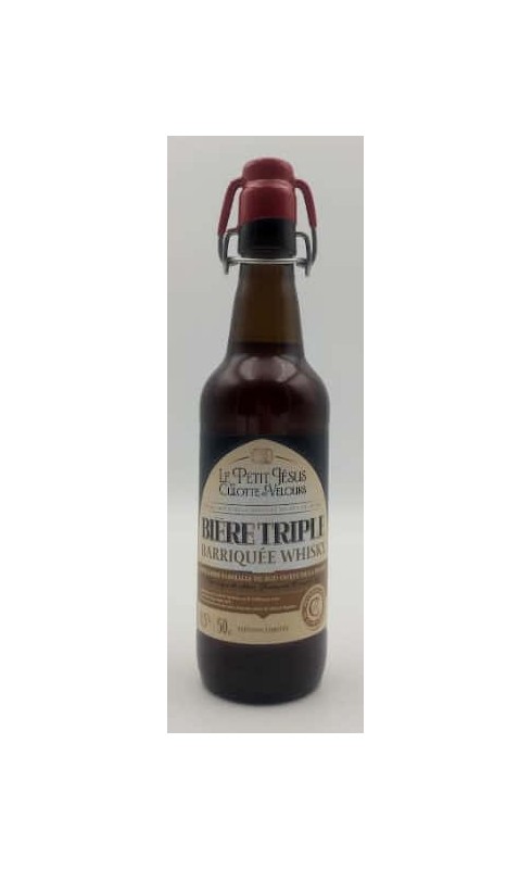 ABBAYE DE CLAIRMARAIS TRIPLE BARRIQUEE WHISKY LE PETIT JESUS EN CULOTTE DE VELOURS