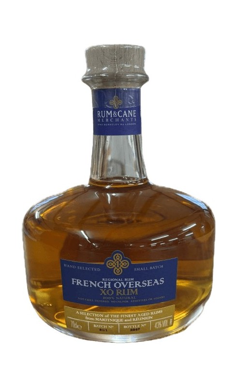 RUM AND CANE FRENCH OVERSEAS XO RUM AND CANE FRENCH OVERSEAS XO