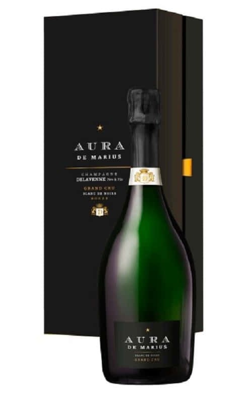 CHAMPAGNE DELAVENNE AURA DE MARIUS GRAND CRU BLANC DE NOIRS CHAMPAGNE DELAVENNE AURA DE MARIUS GRAND CRU BLANC DE NOIRS