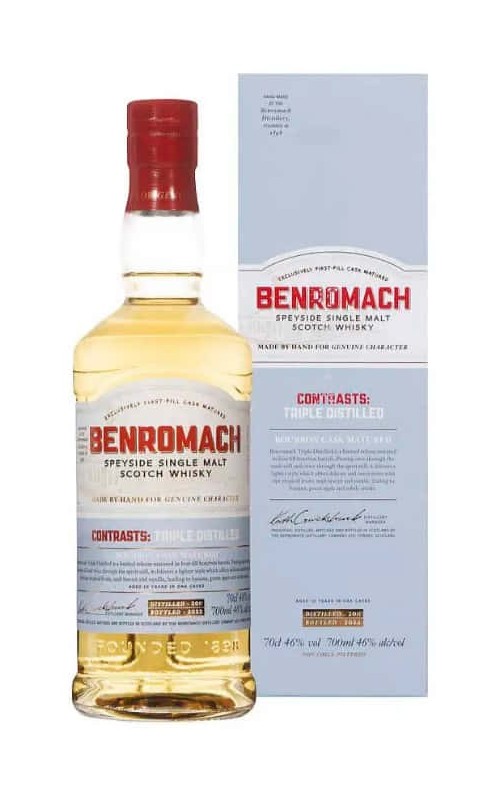 BENROMACH 2011 TRIPLE DISTILLED SINGLE MALT