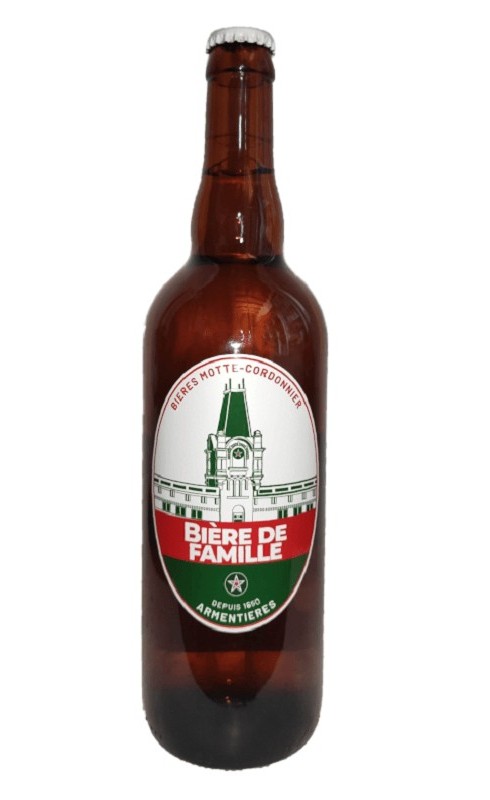 BRASSERIES MOTTE-CORDONNIER "LA BIÈRE DE FAMILLE" AMBRÉ