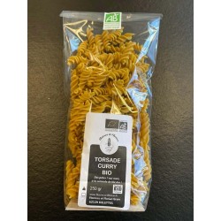 LES SAVEURS DU MOULIN "TORSADE CURRY" BIO 250GR