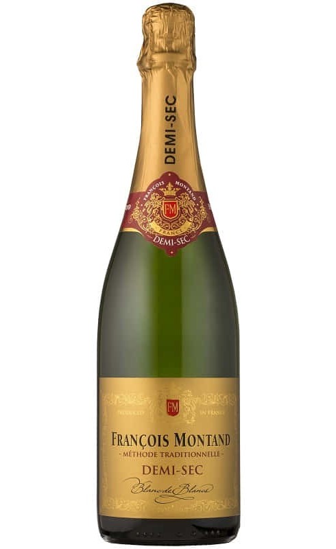 FRANCOIS MONTAND METHODE TRADITIONNELLE BLANC DE BLANC DEMI SEC