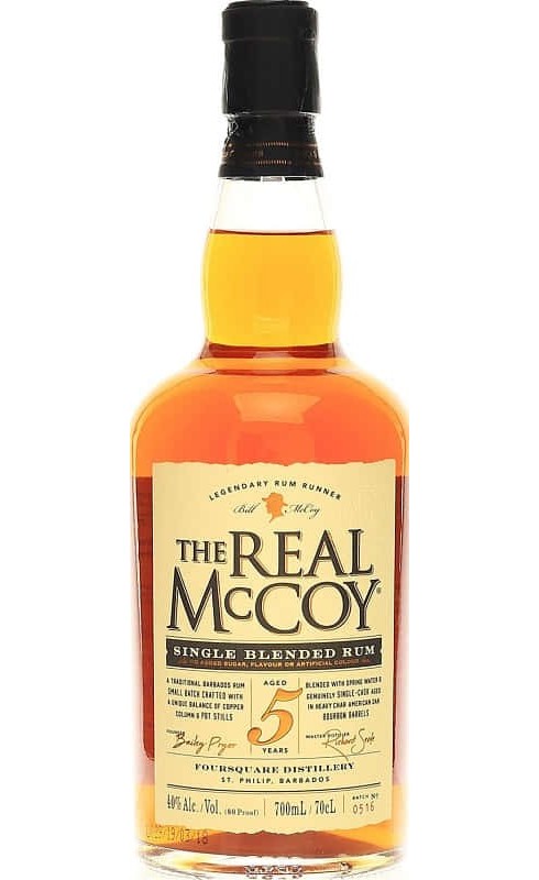THE REAL MC COY RUM 5 ANS THE REAL MC COY RUM 5 ANS
