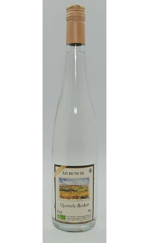 DOMAINE JEAN BECKER EAU DE VIE QUETSCH - BIO