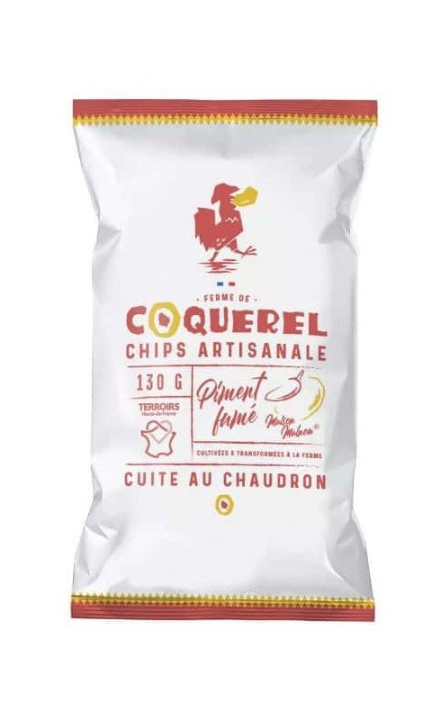 FERME COQUEREL CHIPS ARTISANALE CHAUDRON PIMENT FUME DU BEARN FERME COQUEREL CHIPS ARTISANALE CHAUDRON PIMENT FUME DU BEARN