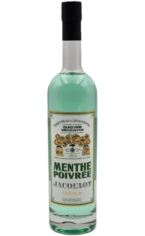 MAISON JACOULOT LIQUEUR DE MENTHE POIVREE MAISON JACOULOT LIQUEUR DE MENTHE POIVREE