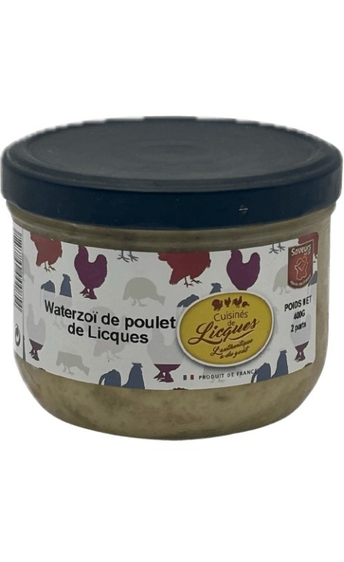 LES CUISINES DE LICQUES - WATERZOI 400G LES CUISINES DE LICQUES - WATERZOI 400G