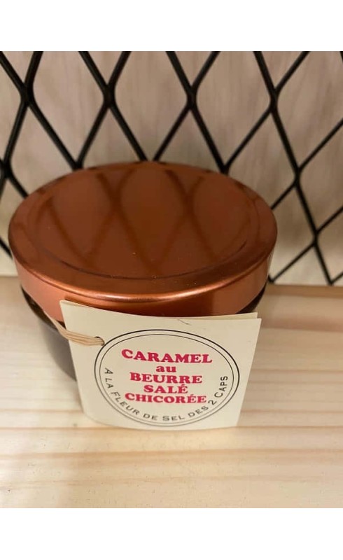 FLEUR DES 2 CAPS CARAMEL BEURRE SALÉ A LA CHICORÉE 160G