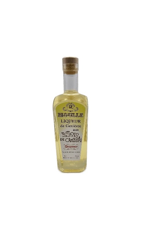 GENIEVRE DE HOULLE - LIQUEUR DE GENIEVRE AUX BETISES DE CAMBRAI DESPINOY GENIEVRE DE HOULLE - LIQUEUR DE GENIEVRE AUX BETISES DE CAMBRAI DESPINOY
