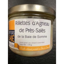 AU COIN GOUTEUX - RILLETTES D'AGNEAU DE LA BAIE DE SOMME 180G