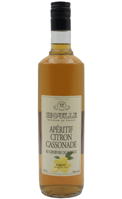 GENIEVRE DE HOULLE - COCKTAIL CITRON CASSONADE GENIEVRE DE HOULLE - COCKTAIL CITRON CASSONADE