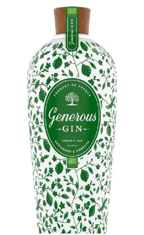 GENEROUS GIN ORGANIC - VIN BIO GENEROUS GIN ORGANIC - VIN BIO