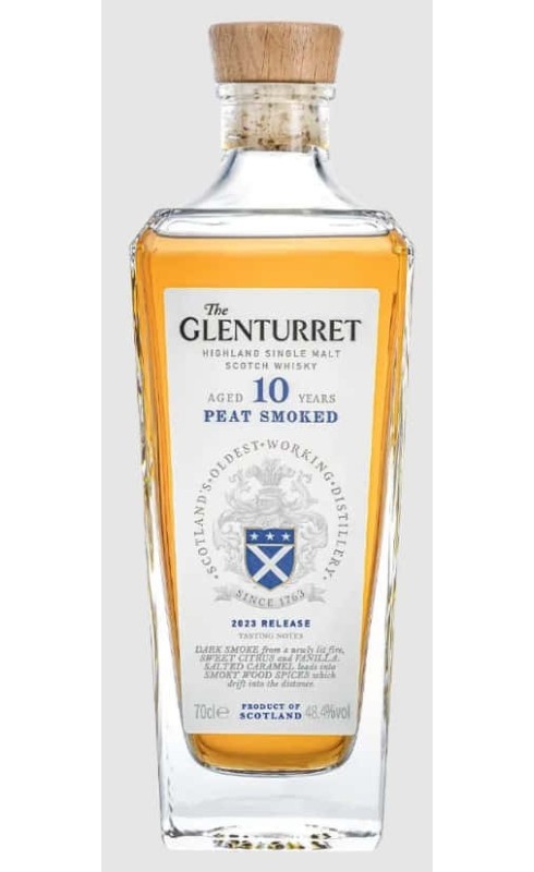 THE GLENTURRET PEAT SMOKED 10 ANS THE GLENTURRET PEAT SMOKED 10 ANS