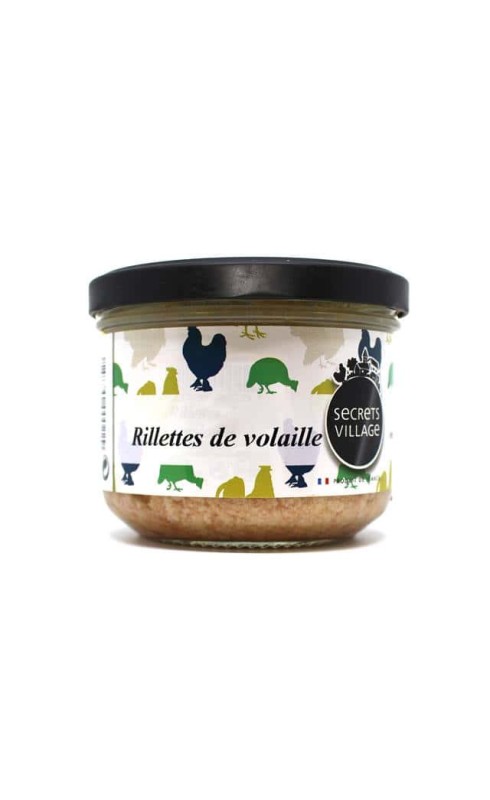 LES CUISINES DE LICQUES - RILLETTES DE VOLAILLE 200G LES CUISINES DE LICQUES - RILLETTES DE VOLAILLE 200G