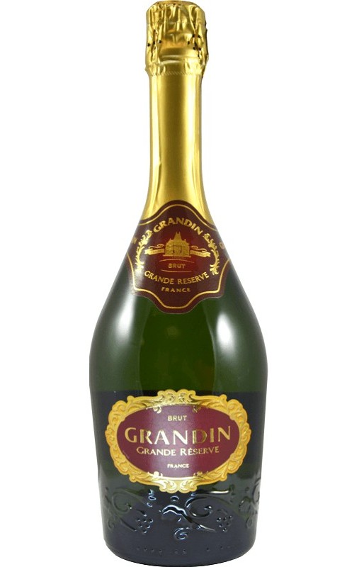 GRANDIN GRANDE RESERVE BRUT METHODE TRADITIONNELLE BLANC DE NOIRS GRANDIN GRANDE RESERVE BRUT METHODE TRADITIONNELLE BLANC DE NOIRS