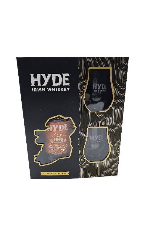 HYDE 1640 STOUT FINISH COFFRET 2 VERRES