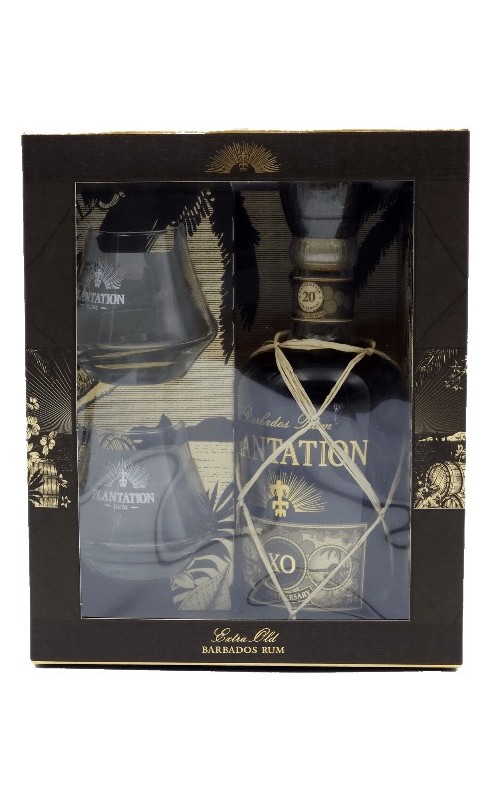 PLANTATION RM XO 20TH ANNIVERSARY COFFRET 2 VERRES PLANTATION RM XO 20TH ANNIVERSARY COFFRET 2 VERRES