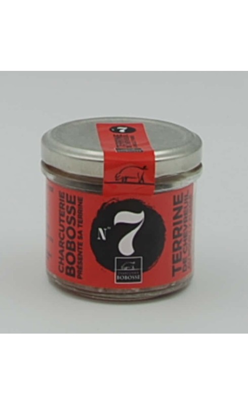 BOBOSSE VERRINE N7 CHEVREUIL AU POUILLY FUISSE 90G BOBOSSE VERRINE N7 CHEVREUIL AU POUILLY FUISSE 90G