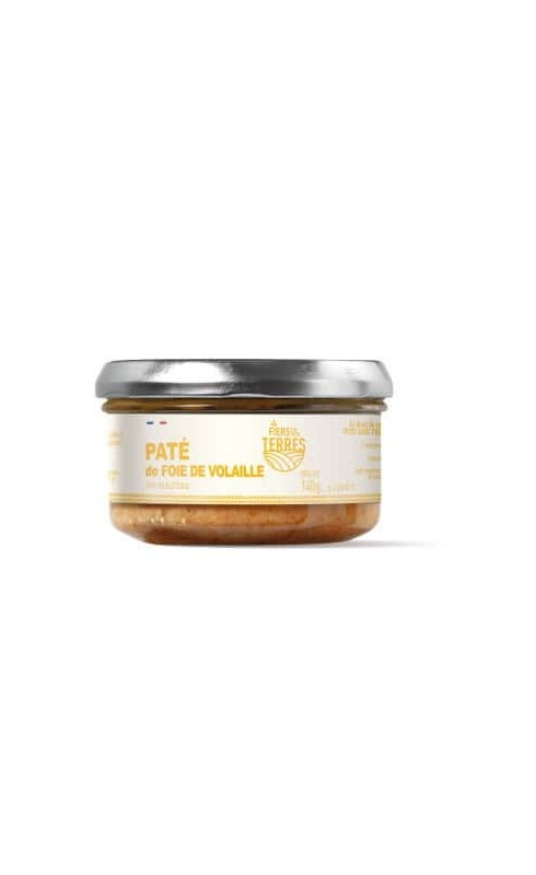 FIERS DE NOS TERRES PATE DE FOIE DE VOLAILLE AU MADERE 140G